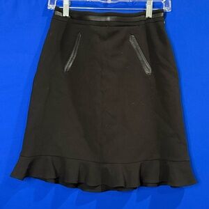 Karl Lagerfeld Black Skirt